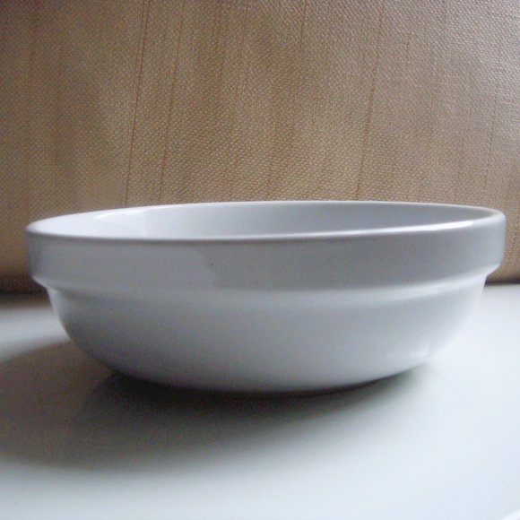 CULINARY ARTS Cafeware White Soup Bowl 6" - Picture 1 of 6